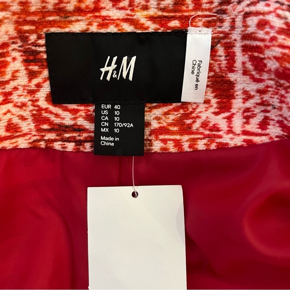 H&M ❤️ Tapestry Jacket , Sz 10 - Picture 5 of 7